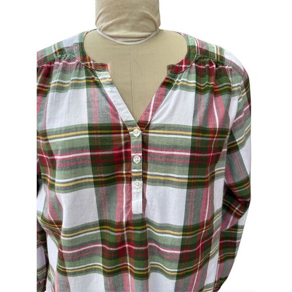 Kim Rogers Curvy Collection Tunic Plaid Plus Sizes 1X - Picture 7 of 9